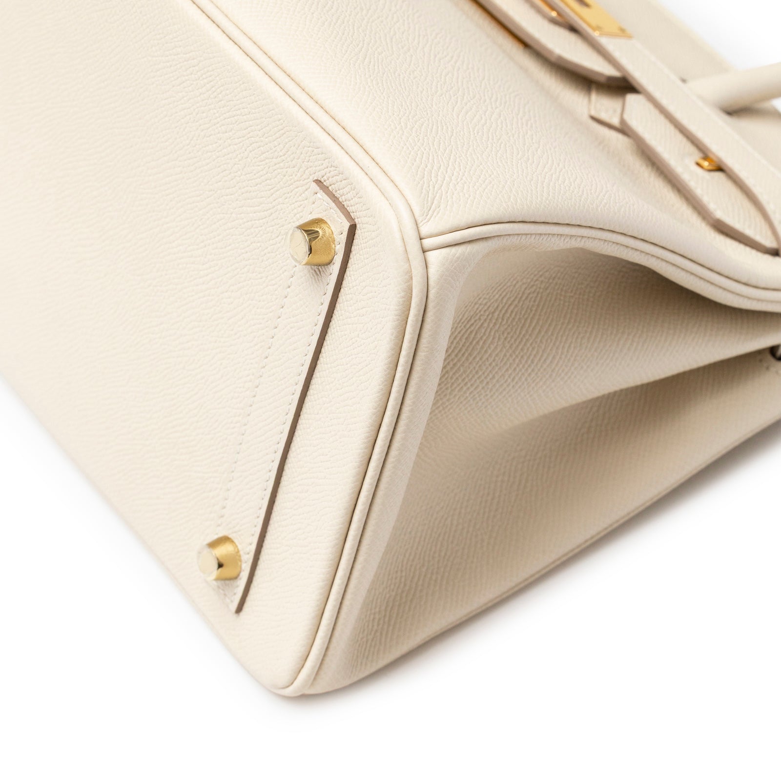 Hermès Birkin 30 Craie Epsom Gold Hardware
