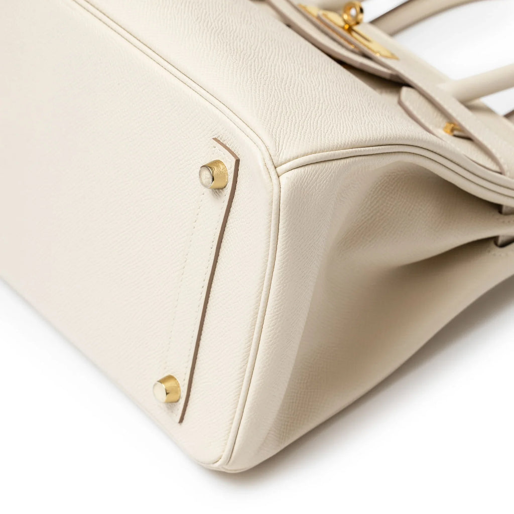 Hermès Birkin 30 Craie Epsom Gold Hardware