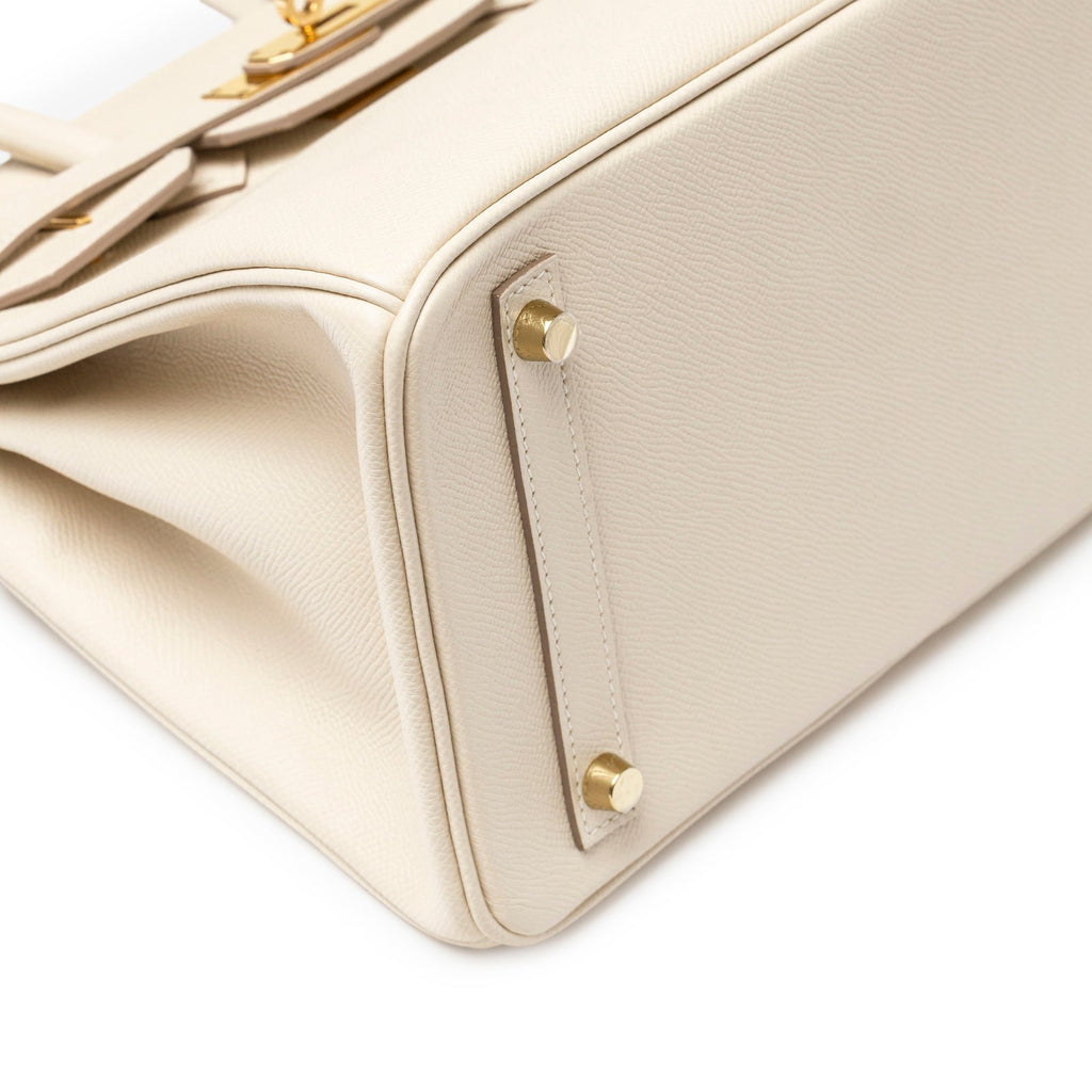 Hermès Birkin 30 Craie Epsom Gold Hardware