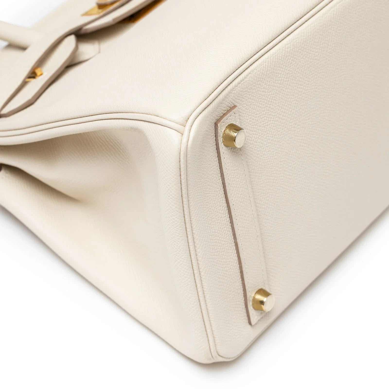 Hermès Birkin 30 Craie Epsom Gold Hardware
