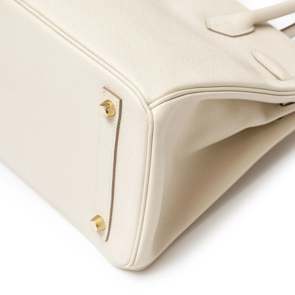 Hermès Birkin 30 Craie Epsom Gold Hardware