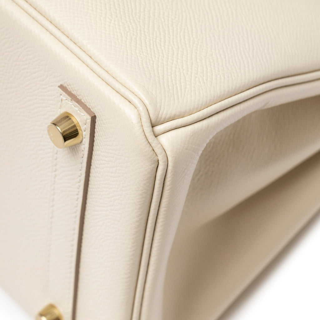 Hermès Birkin 30 Craie Epsom Gold Hardware