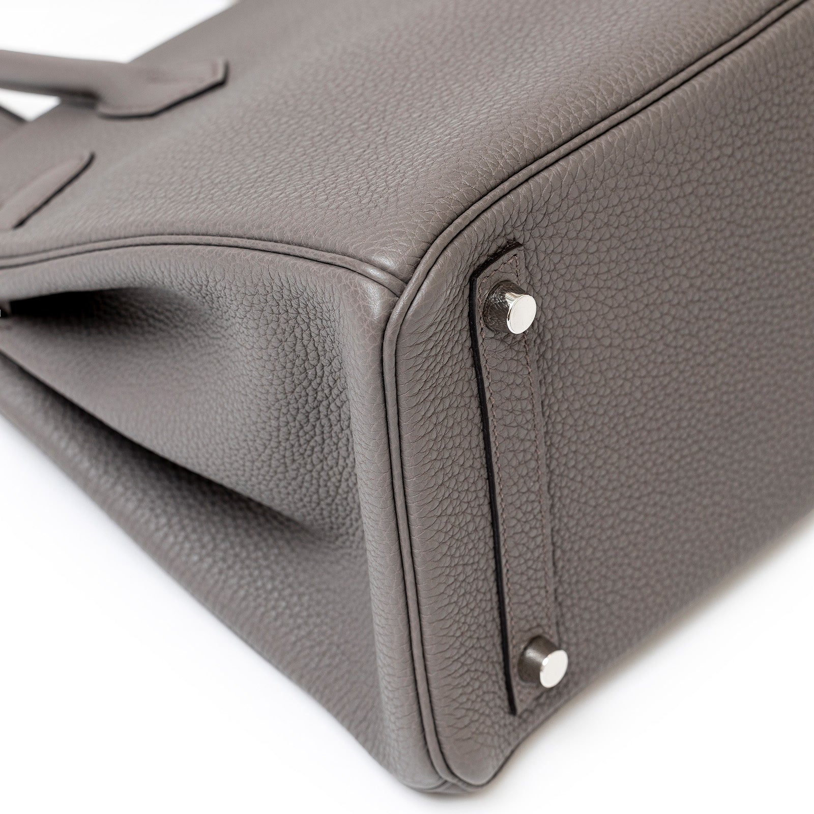Hermès Birkin 30 Etain Togo Palladium Hardware