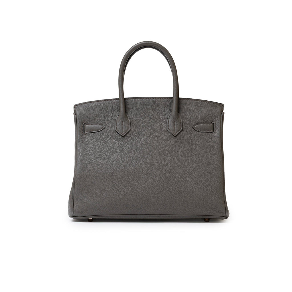 Hermès Birkin 30 Etain Togo Rose Gold Hardware