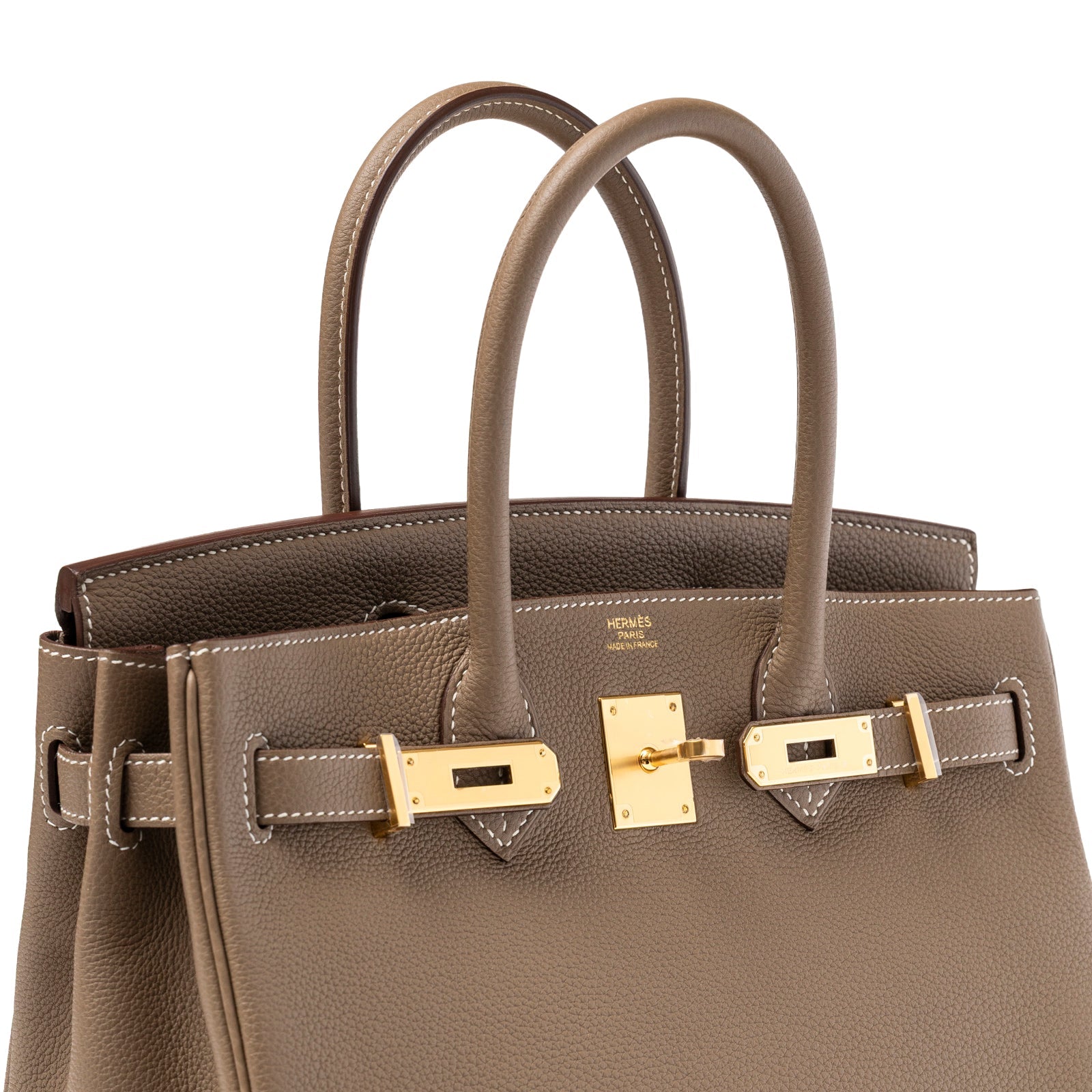 Hermès Birkin 30 Etoupe Togo Gold Hardware