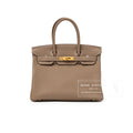 Hermès Birkin 30 Etoupe Togo Gold Hardware