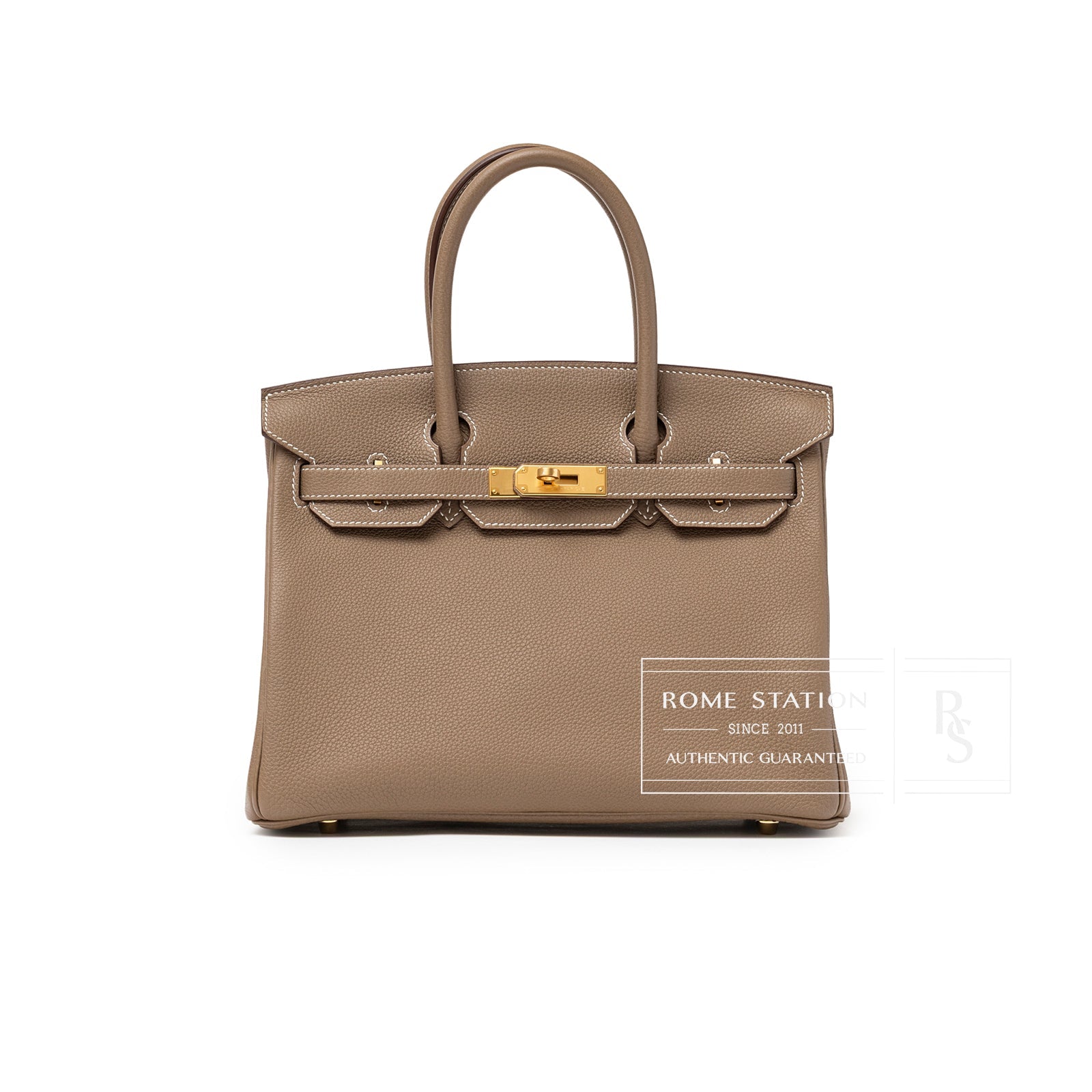 Hermès Birkin 30 Etoupe Togo Gold Hardware