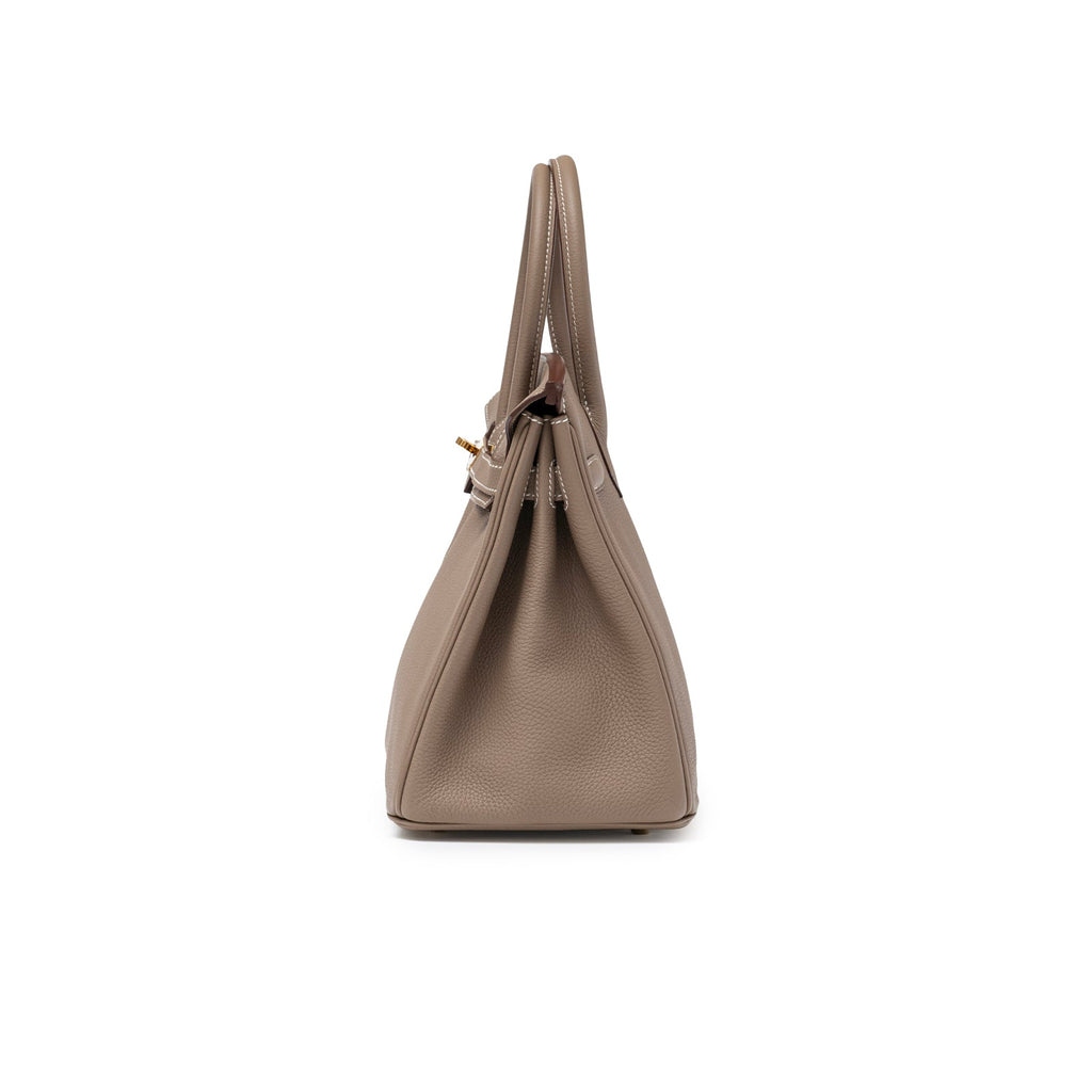 Hermès Birkin 30 Etoupe Togo Gold Hardware