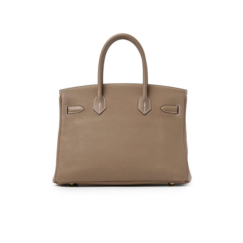 Hermès Birkin 30 Etoupe Togo Gold Hardware