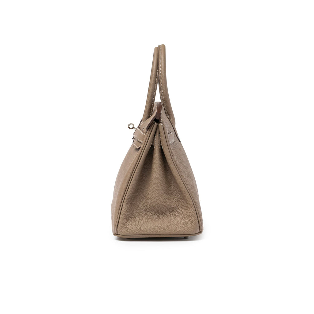 Hermès Birkin 30 Etoupe Togo Palladium Hardware
