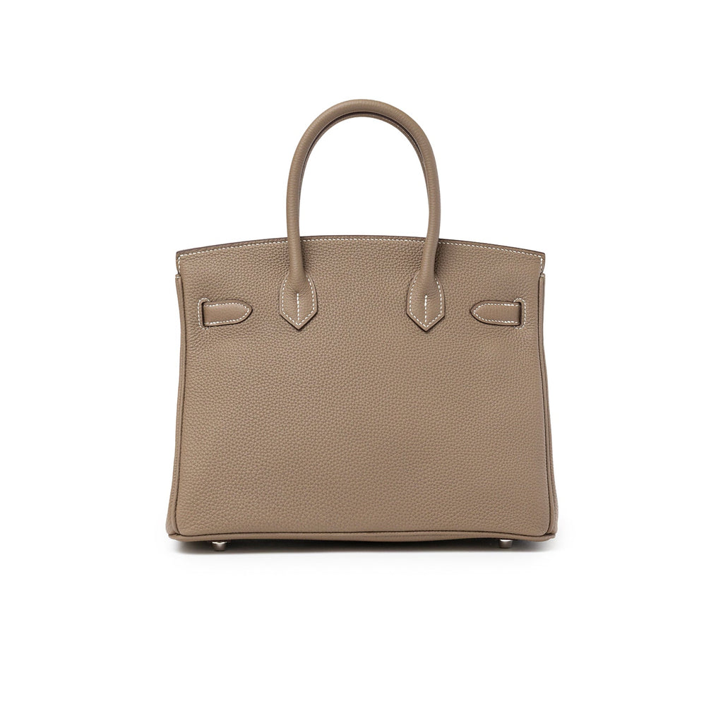 Hermès Birkin 30 Etoupe Togo Palladium Hardware