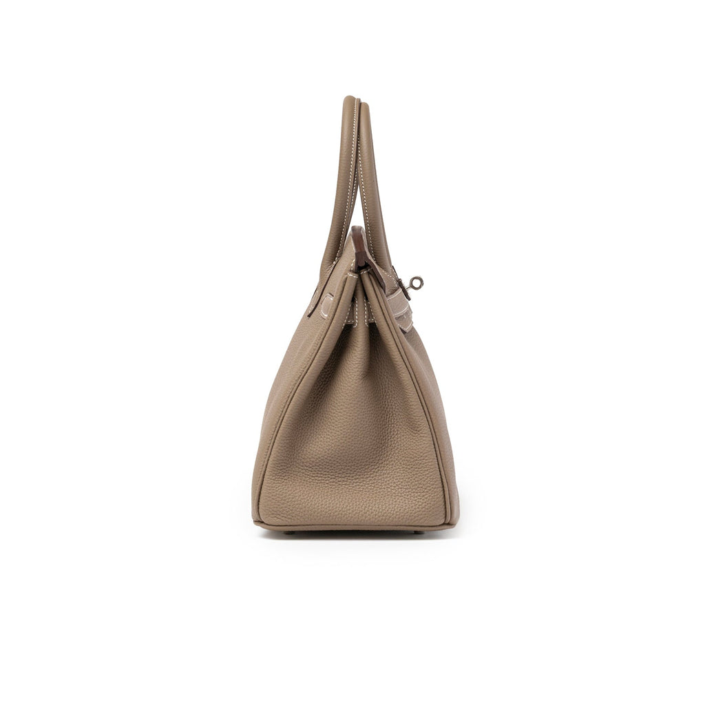 Hermès Birkin 30 Etoupe Togo Palladium Hardware