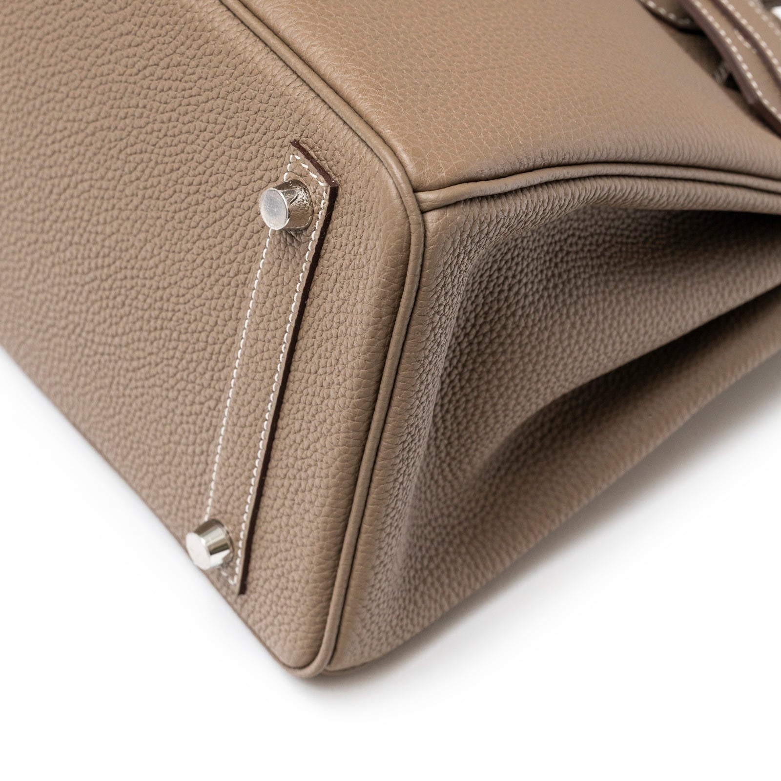 Hermès Birkin 30 Etoupe Togo Palladium Hardware
