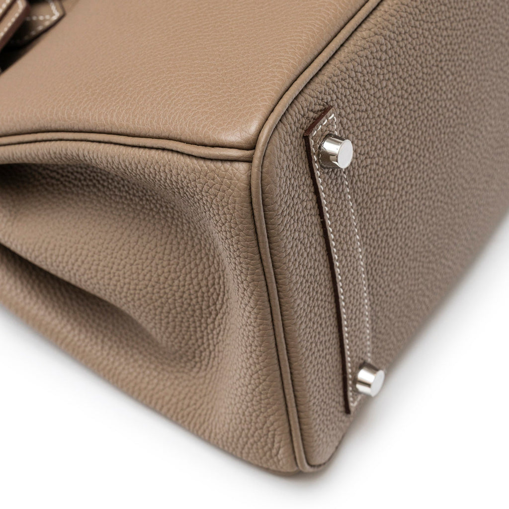 Hermès Birkin 30 Etoupe Togo Palladium Hardware