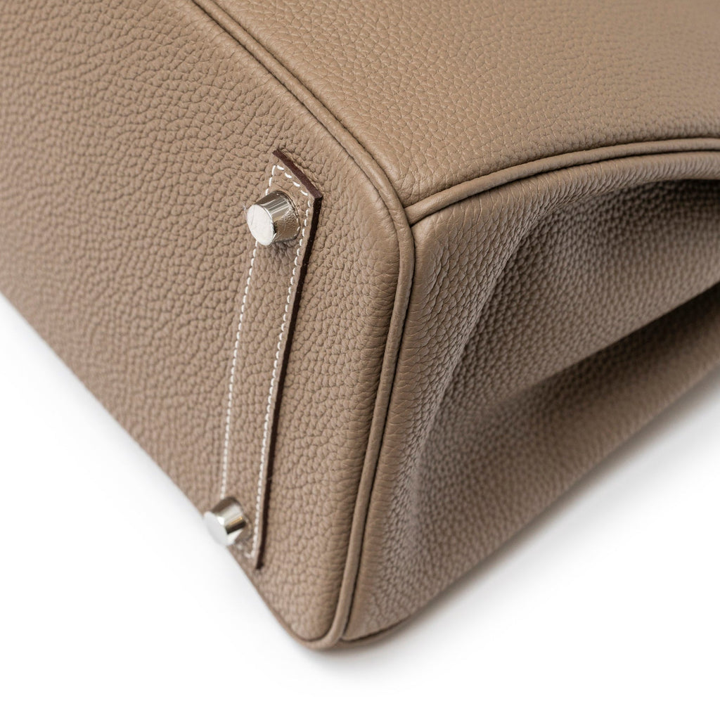 Hermès Birkin 30 Etoupe Togo Palladium Hardware