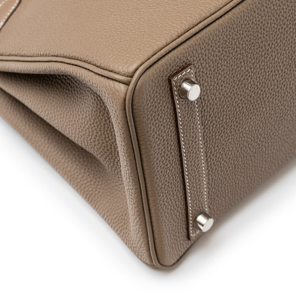 Hermès Birkin 30 Etoupe Togo Palladium Hardware