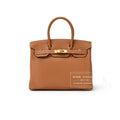 Hermès Birkin 30 Gold Togo Gold Hardware