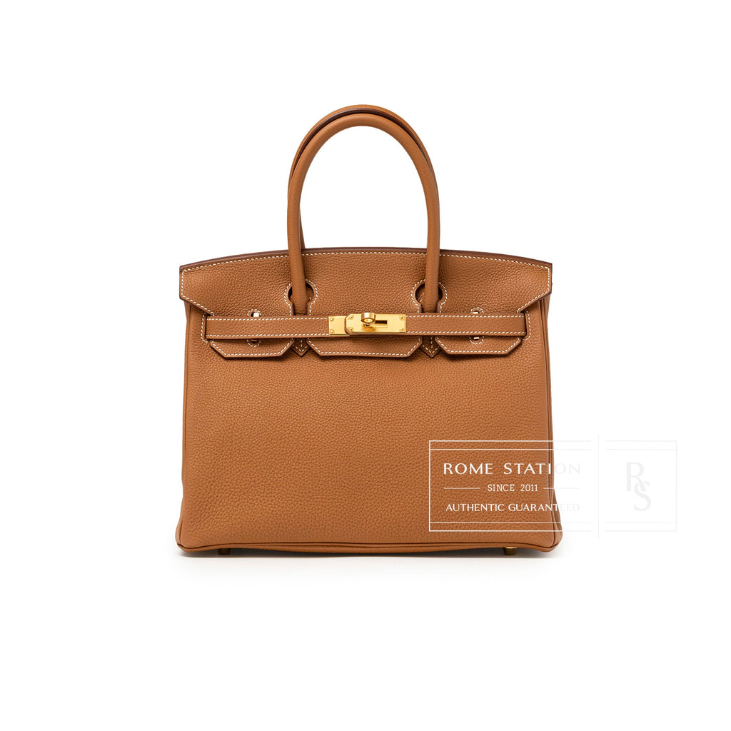 Hermès Birkin 30 Gold Togo Gold Hardware