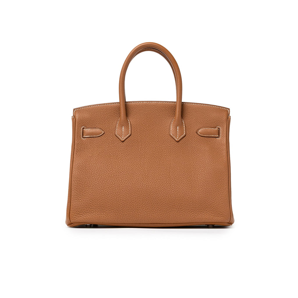 Hermès Birkin 30 Gold Togo Palladium Hardware