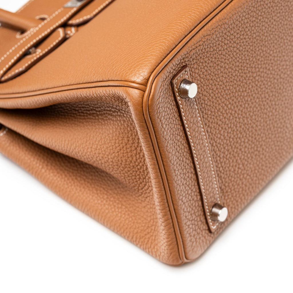 Hermès Birkin 30 Gold Togo Palladium Hardware