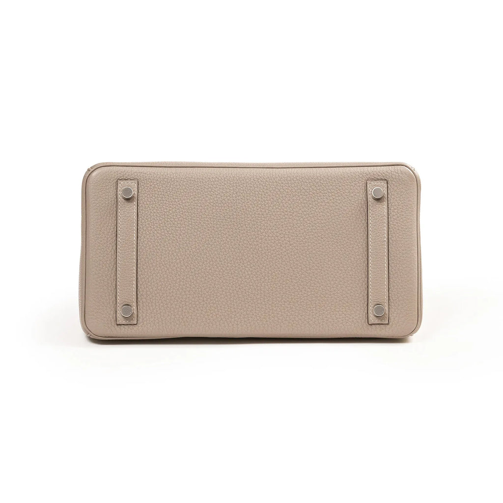 Hermès Birkin 30 Gris Asphalte Togo Palladium Hardware