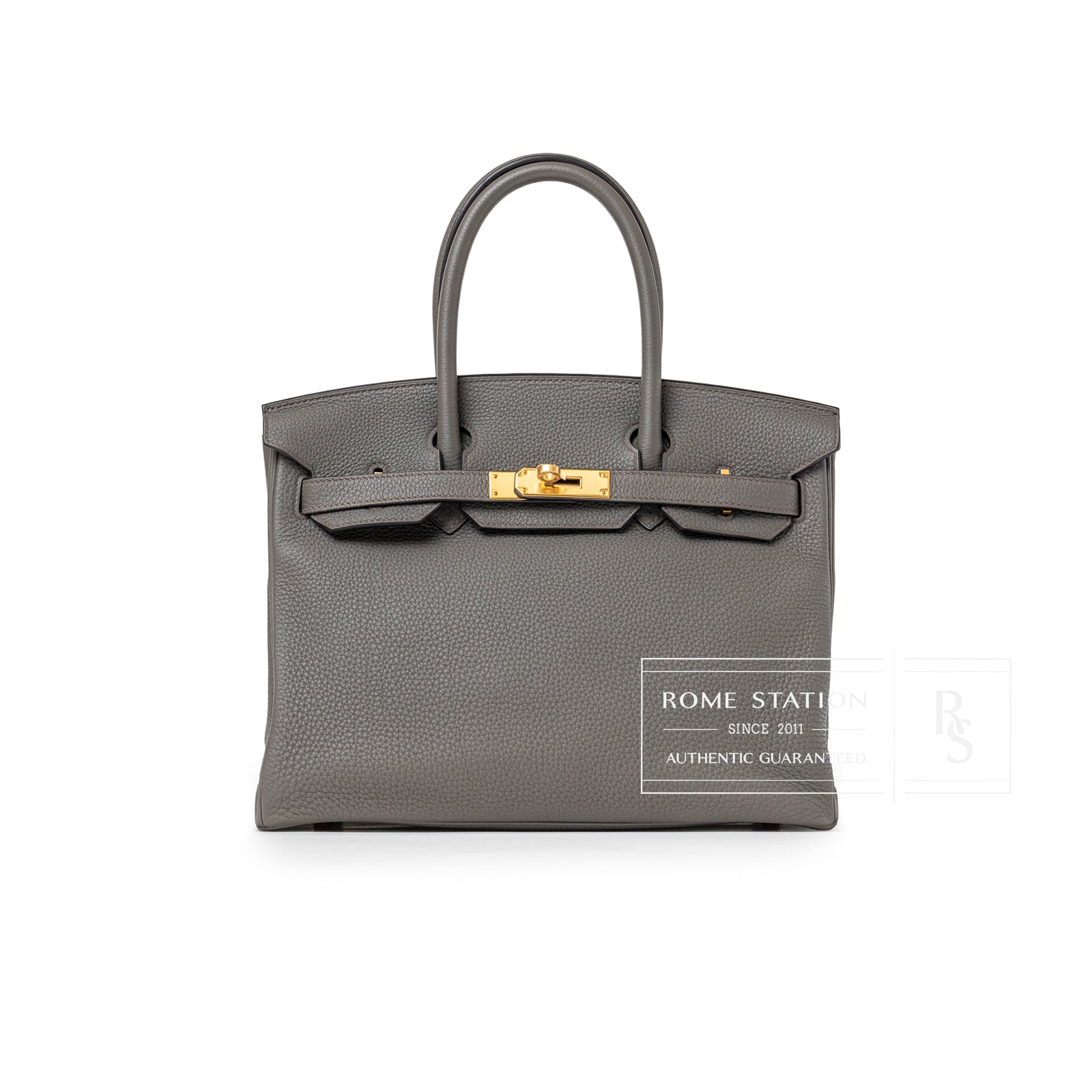 Hermès Birkin 30 Gris Meyer Togo Gold Hardware