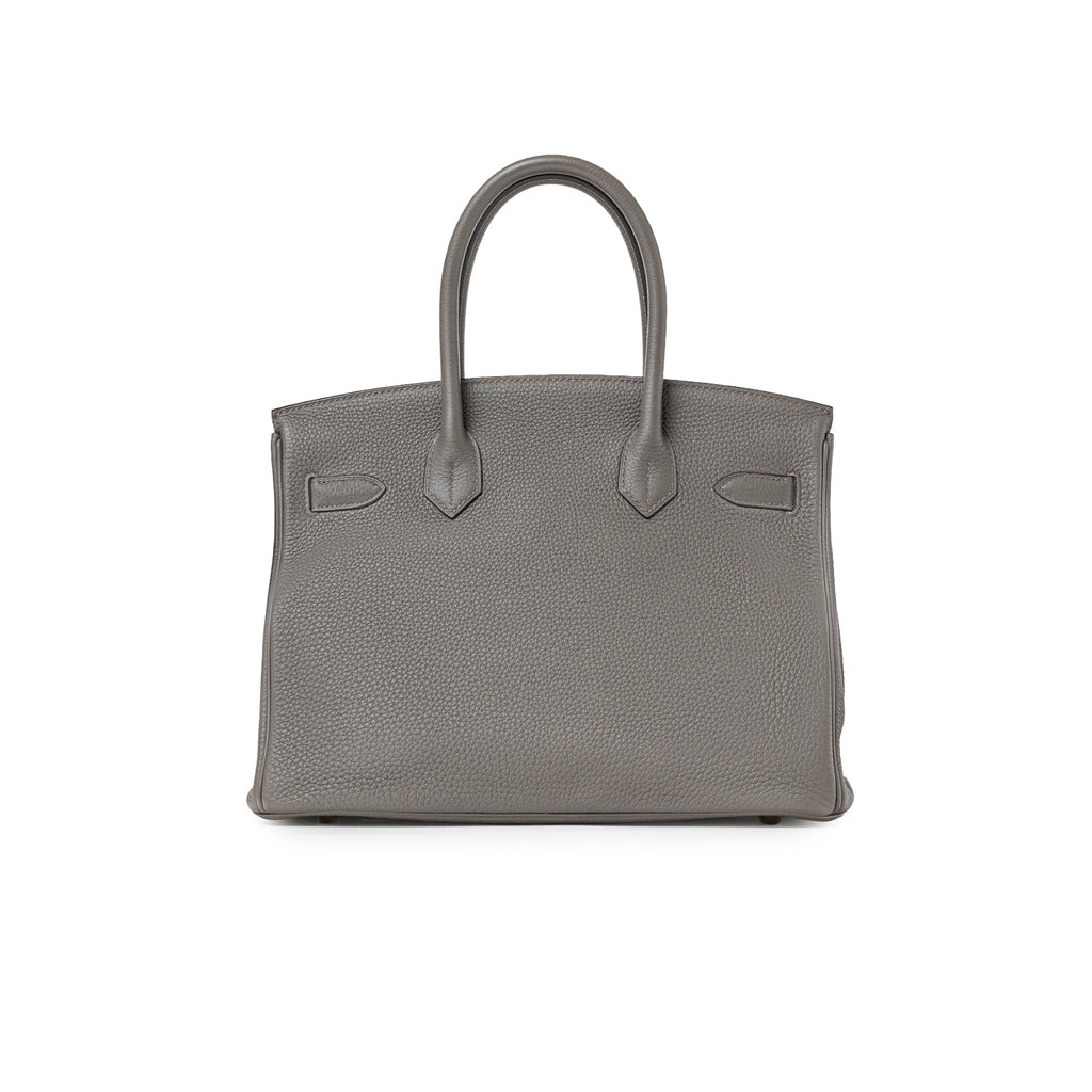 Hermès Birkin 30 Gris Meyer Togo Gold Hardware