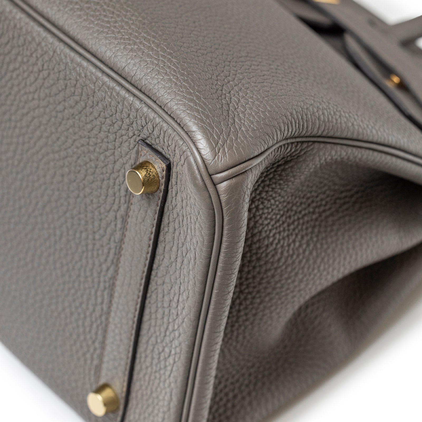 Hermès Birkin 30 Gris Meyer Togo Gold Hardware
