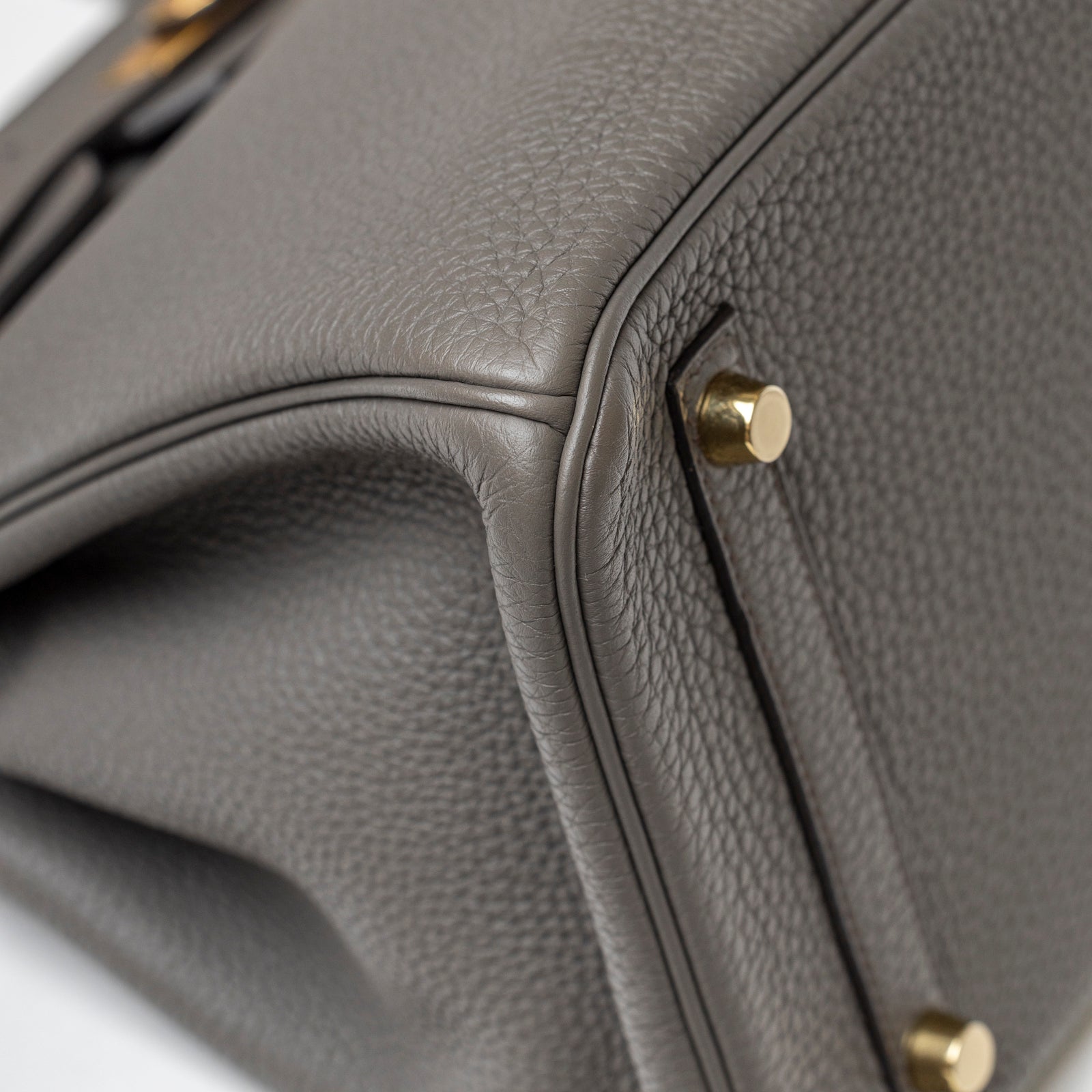 Hermès Birkin 30 Gris Meyer Togo Gold Hardware
