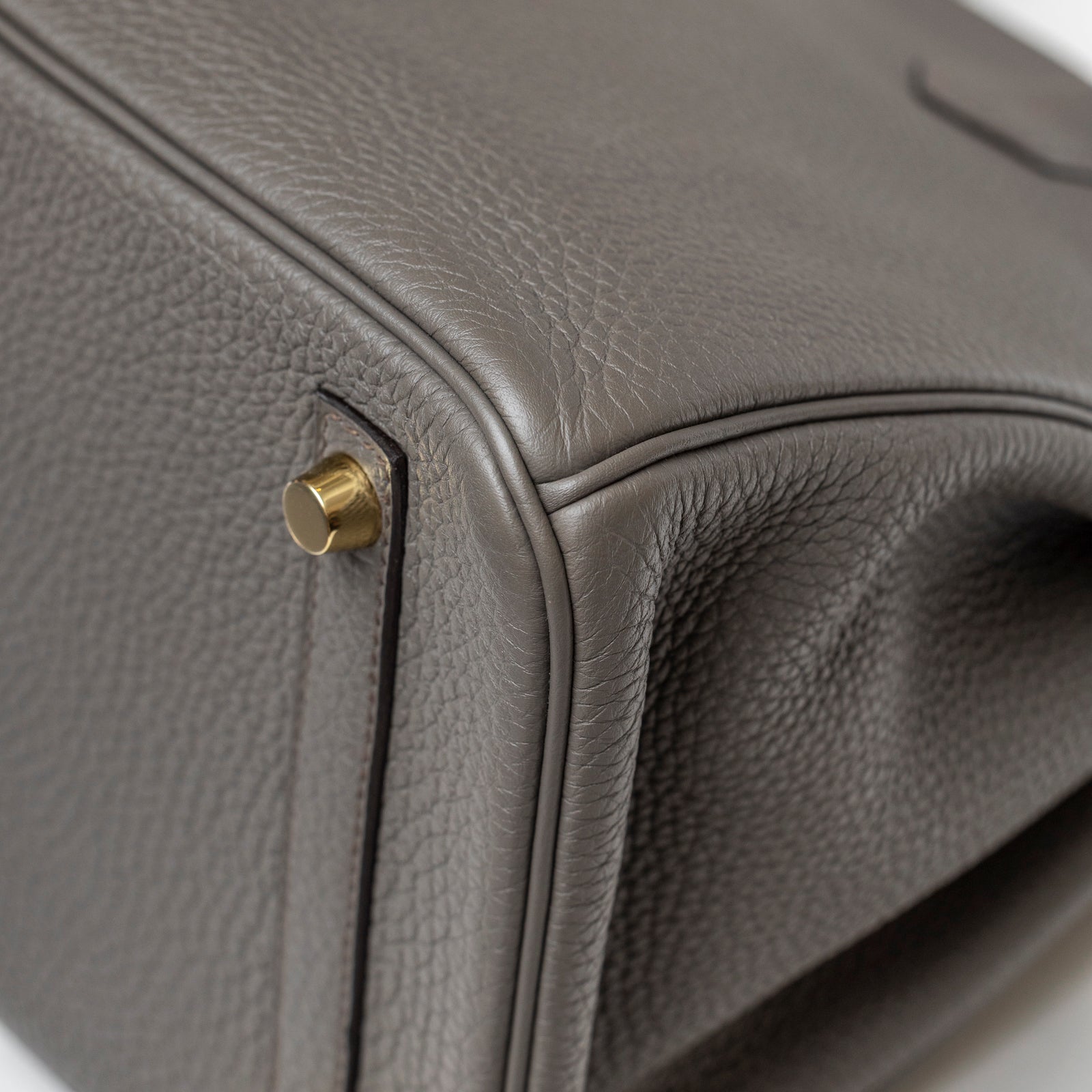 Hermès Birkin 30 Gris Meyer Togo Gold Hardware