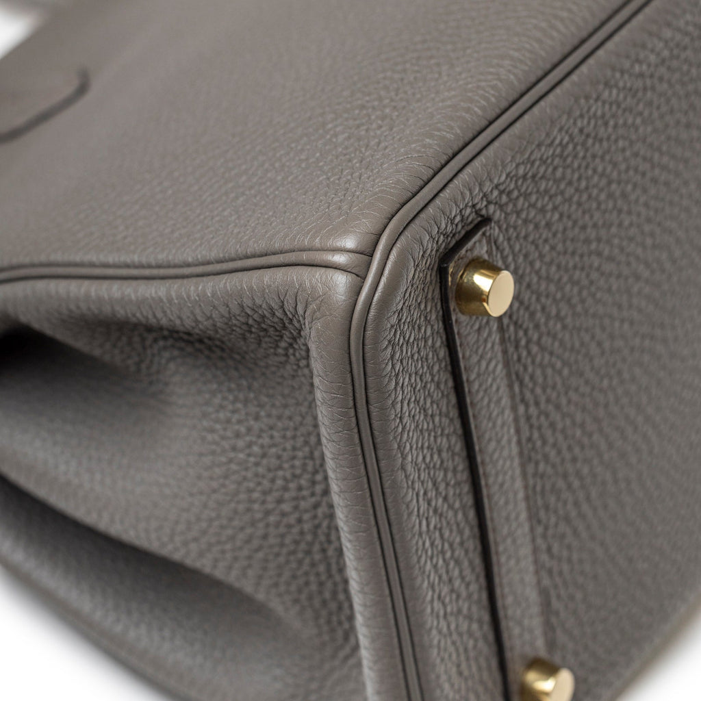 Hermès Birkin 30 Gris Meyer Togo Gold Hardware