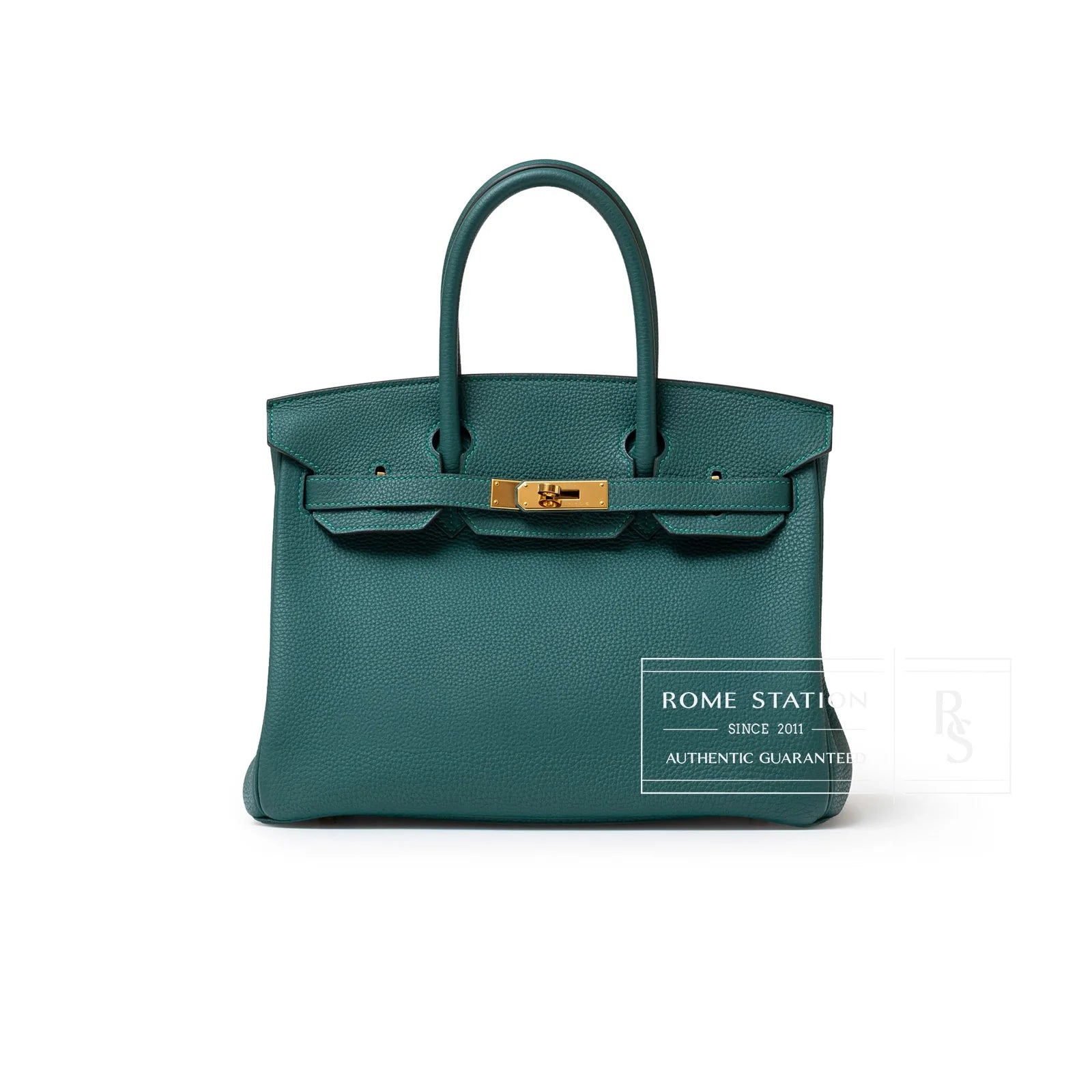 Hermès Birkin 30 Malachite Togo Gold Hardware