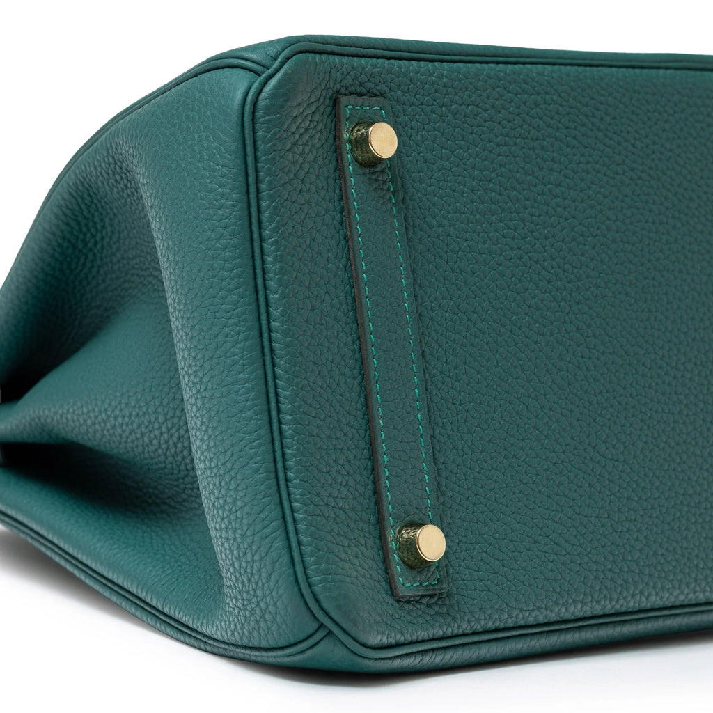 Hermès Birkin 30 Malachite Togo Gold Hardware