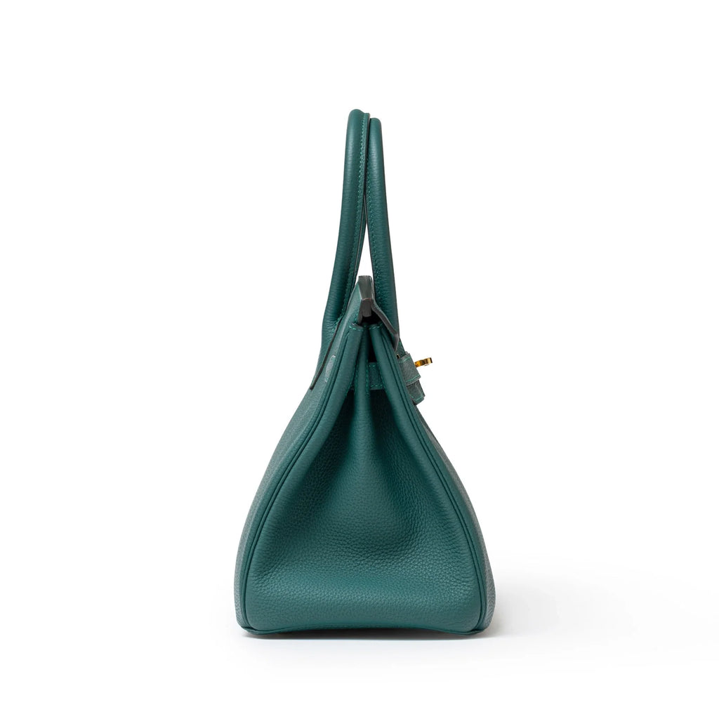 Hermès Birkin 30 Malachite Togo Gold Hardware