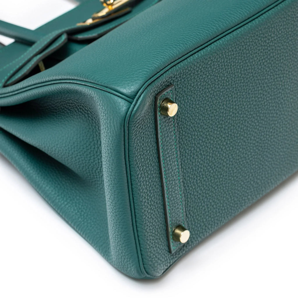 Hermès Birkin 30 Malachite Togo Gold Hardware
