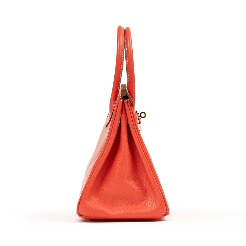 Hermès Birkin 30 Rose Jaipur Verso Epsom Permabrass Hardware