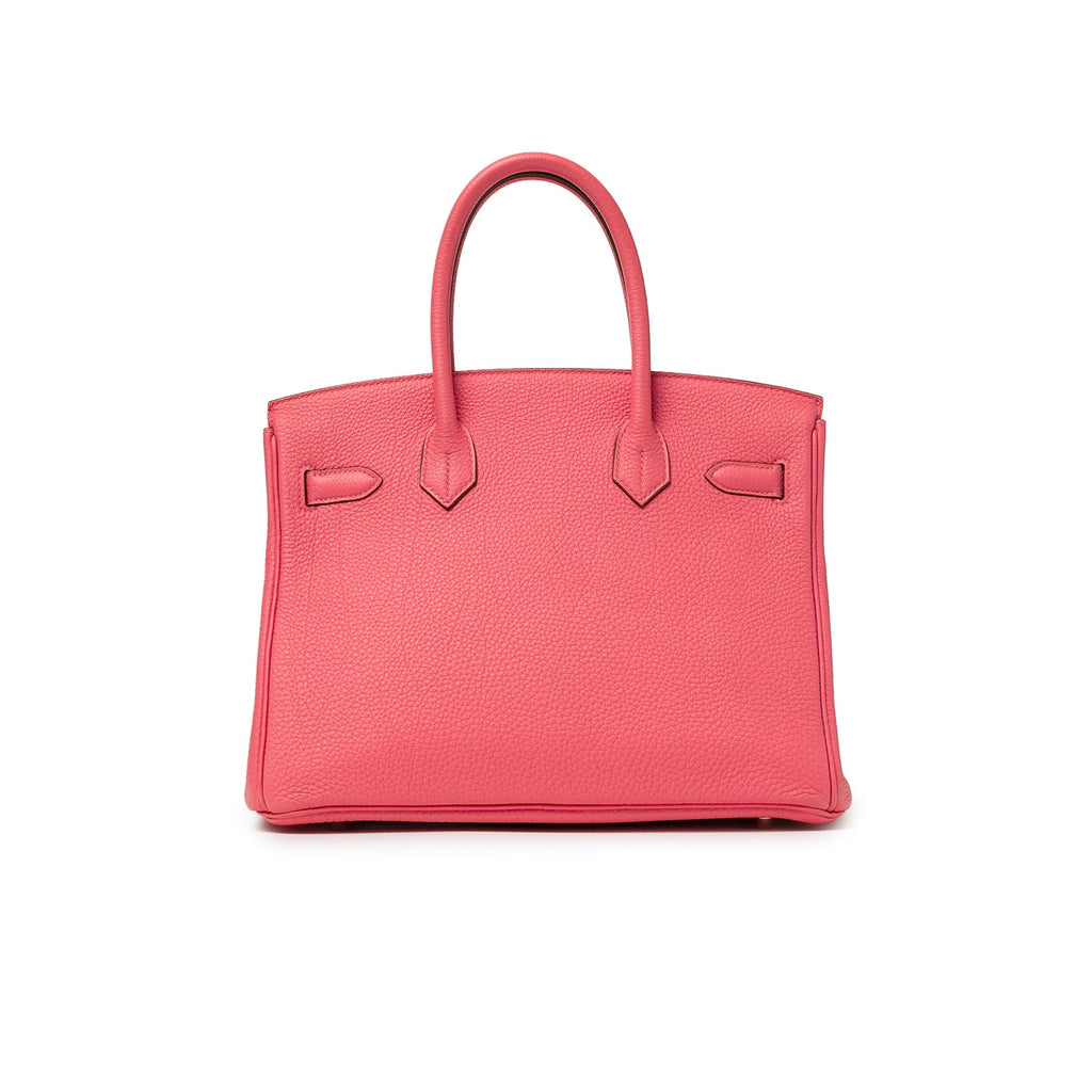 Hermès Birkin 30 Rose Lipstick Togo Palladium Hardware