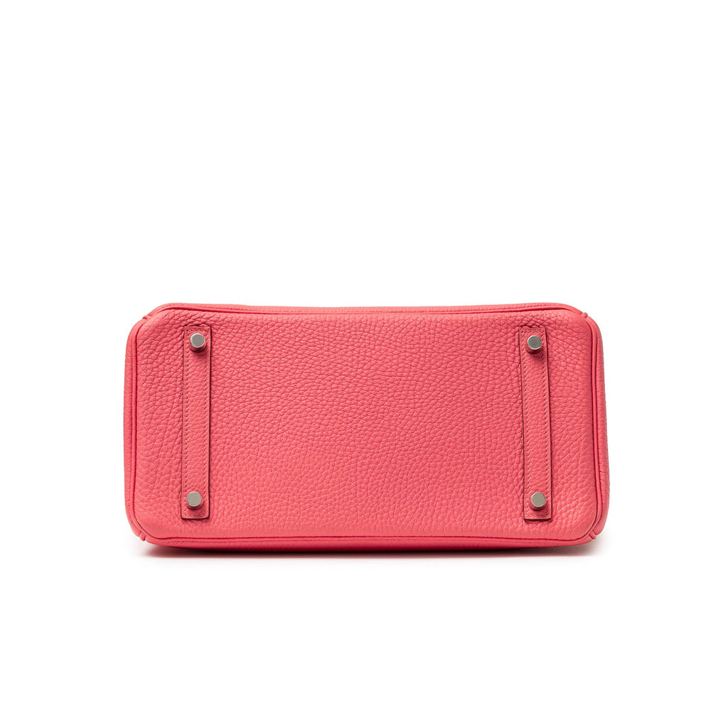 Hermès Birkin 30 Rose Lipstick Togo Palladium Hardware