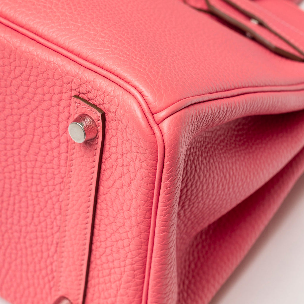 Hermès Birkin 30 Rose Lipstick Togo Palladium Hardware