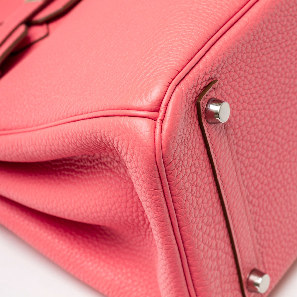 Hermès Birkin 30 Rose Lipstick Togo Palladium Hardware