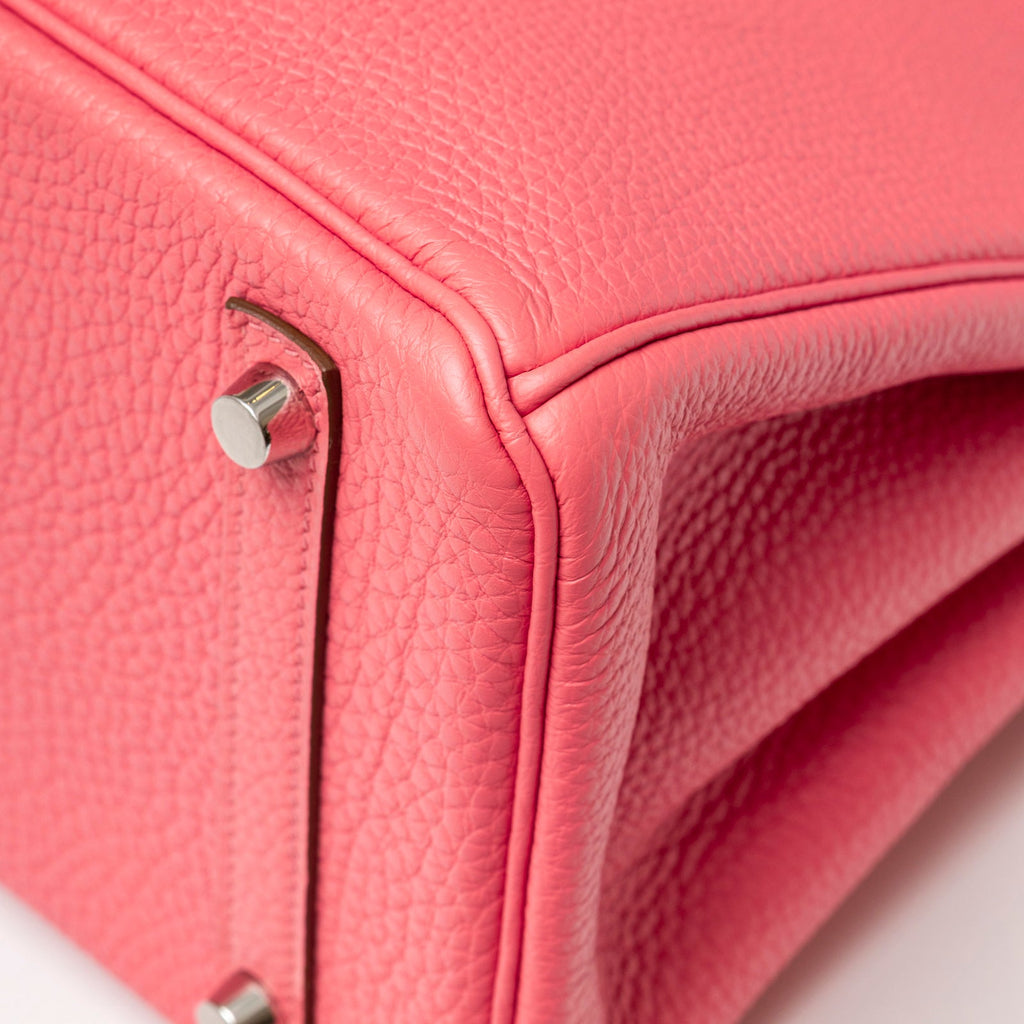 Hermès Birkin 30 Rose Lipstick Togo Palladium Hardware