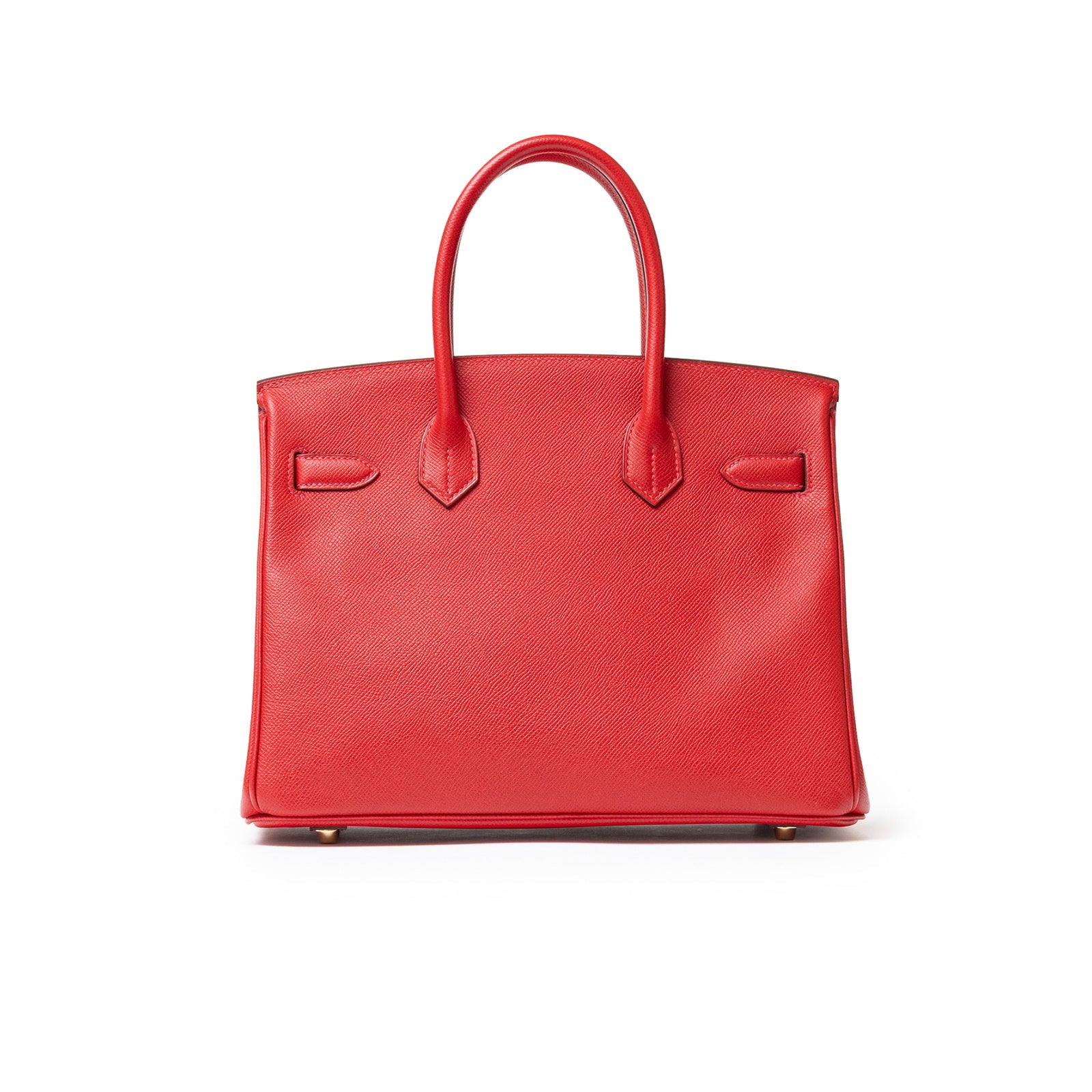 Hermès Birkin 30 Rouge Casaque Epsom Gold Hardware