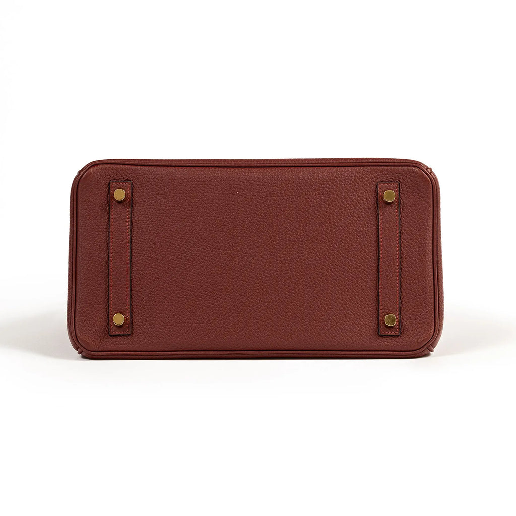 Hermès Birkin 30 Rouge H Togo Gold Hardware