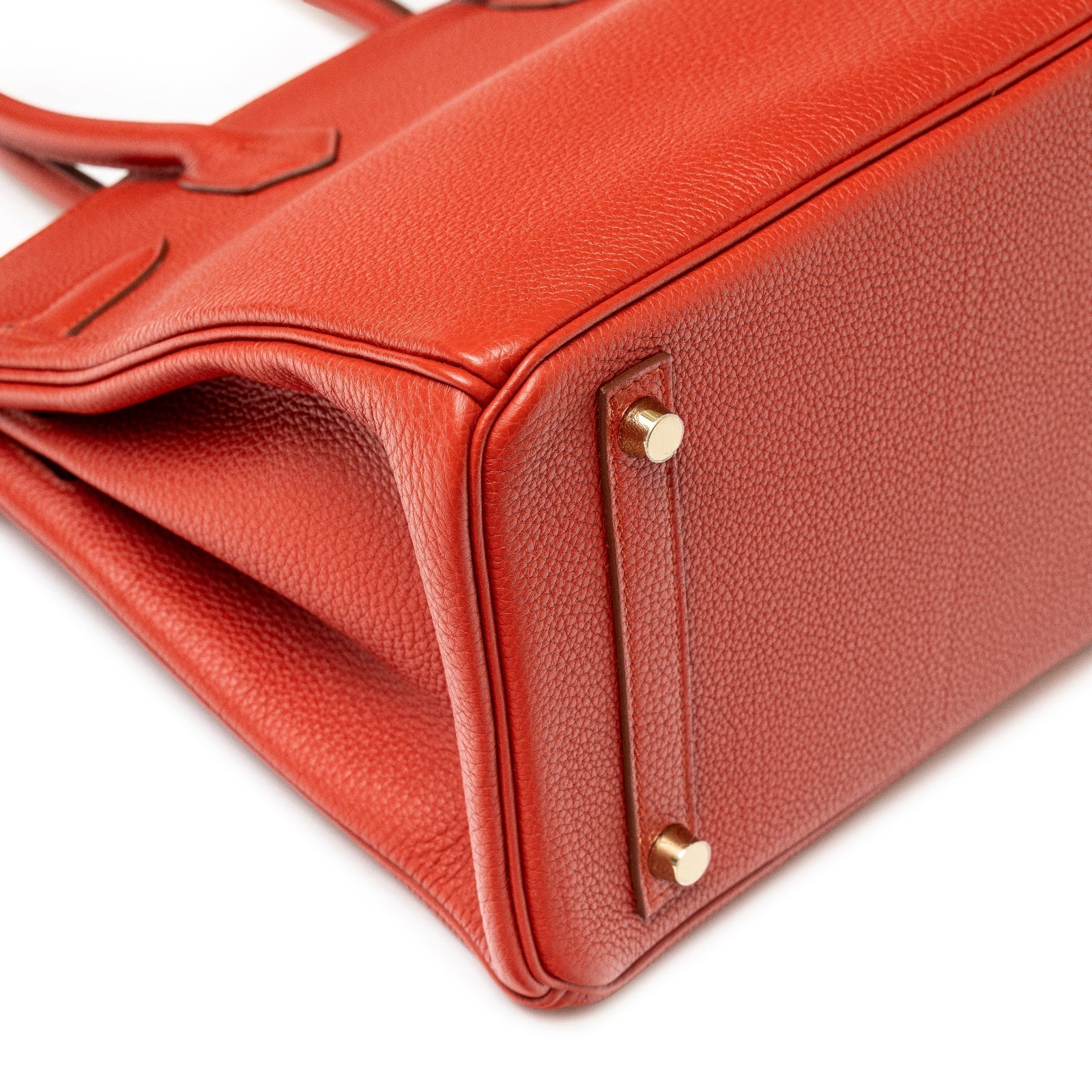 Hermès Birkin 30 Rouge Togo Gold Hardware