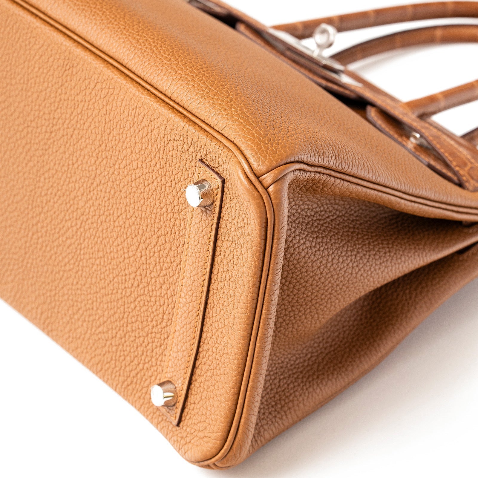 Hermès Birkin 30 Togo and Matte Alligator Touch Gold Palladium Hardware