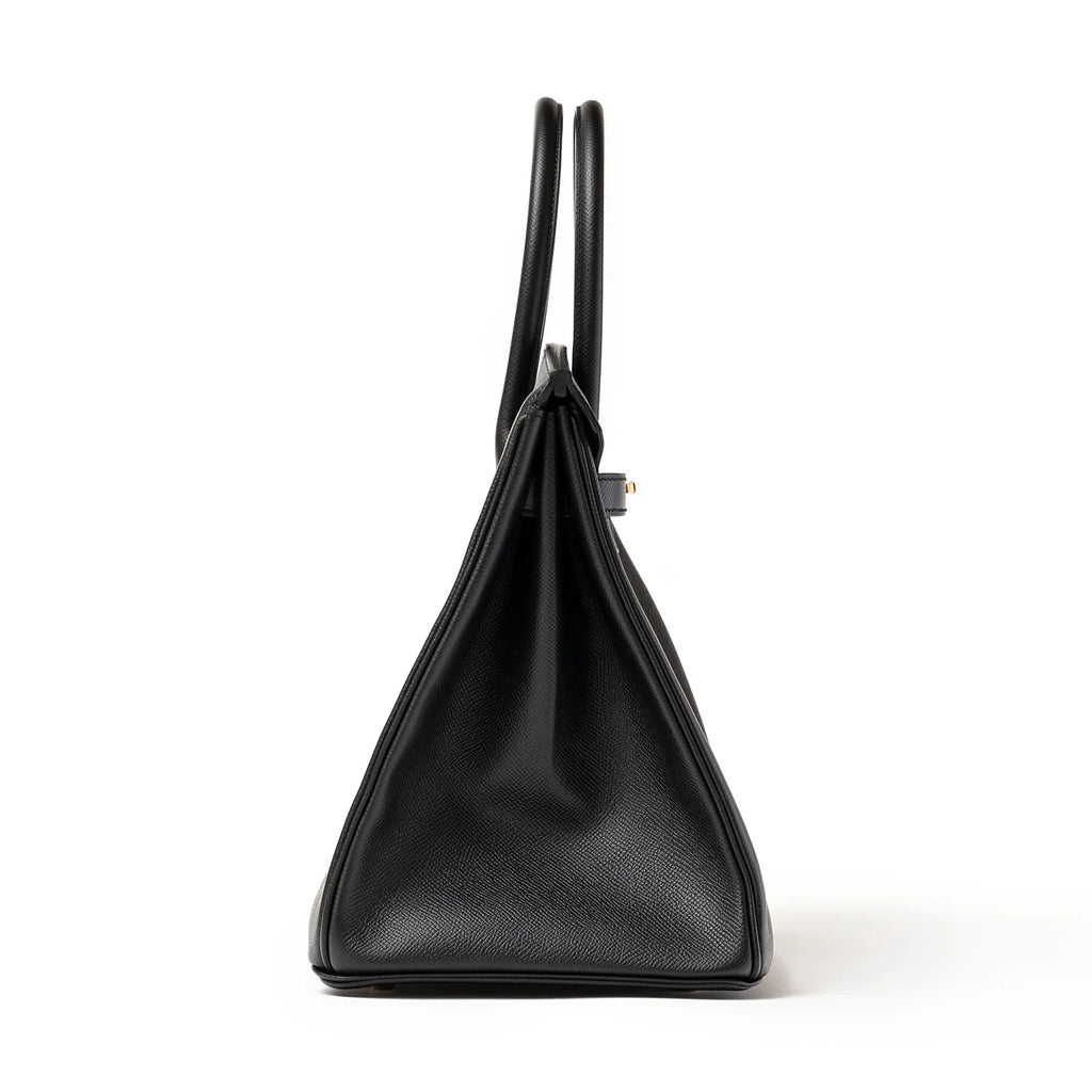 Hermès Birkin 35 Black Epsom Gold Hardware