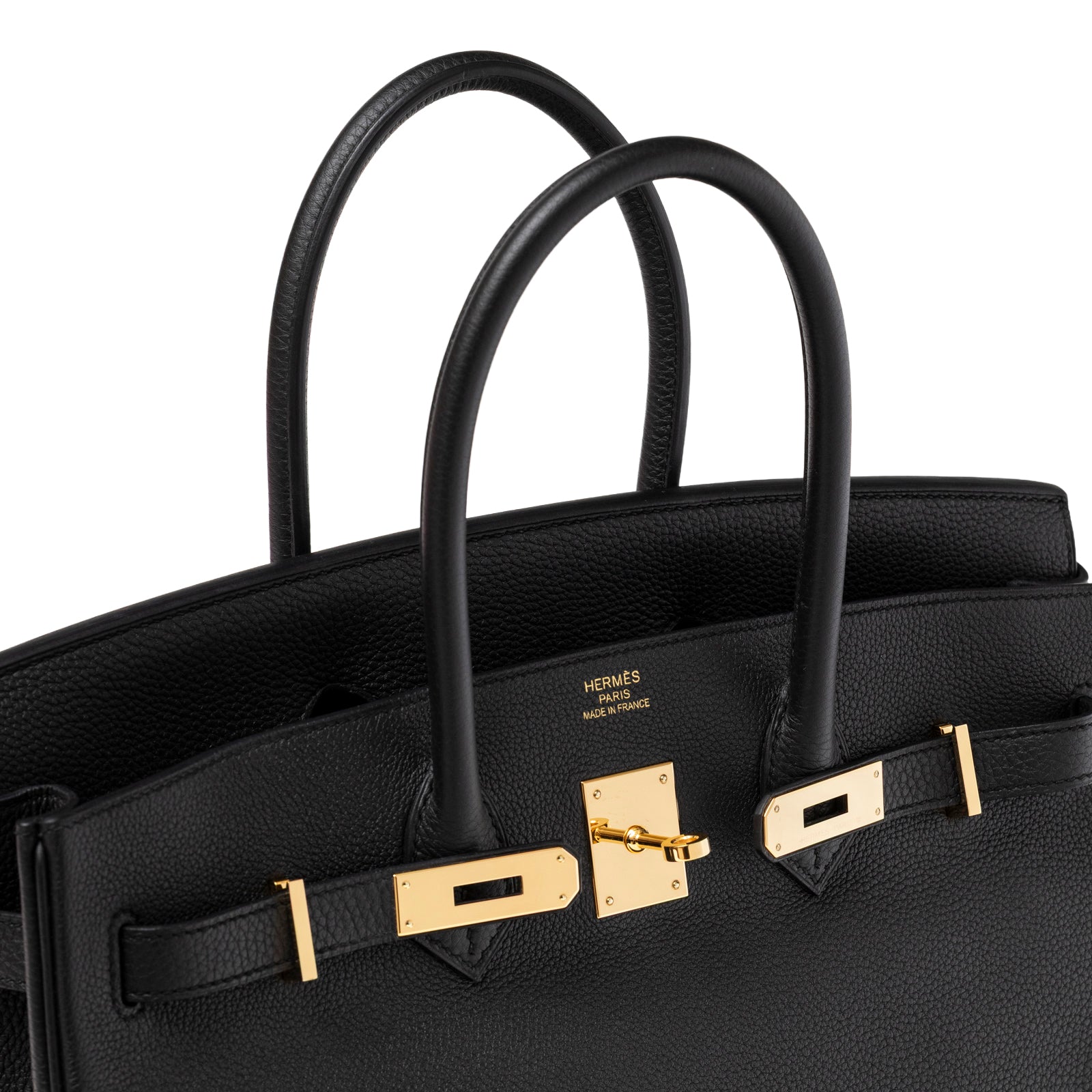 Hermès Birkin 35 Black Togo Gold Hardware