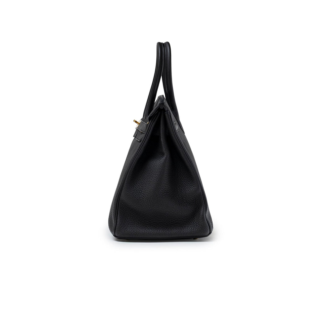 Hermès Birkin 35 Black Togo Gold Hardware