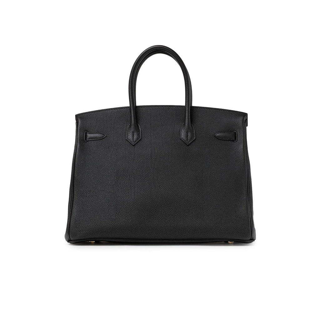 Hermès Birkin 35 Black Togo Gold Hardware