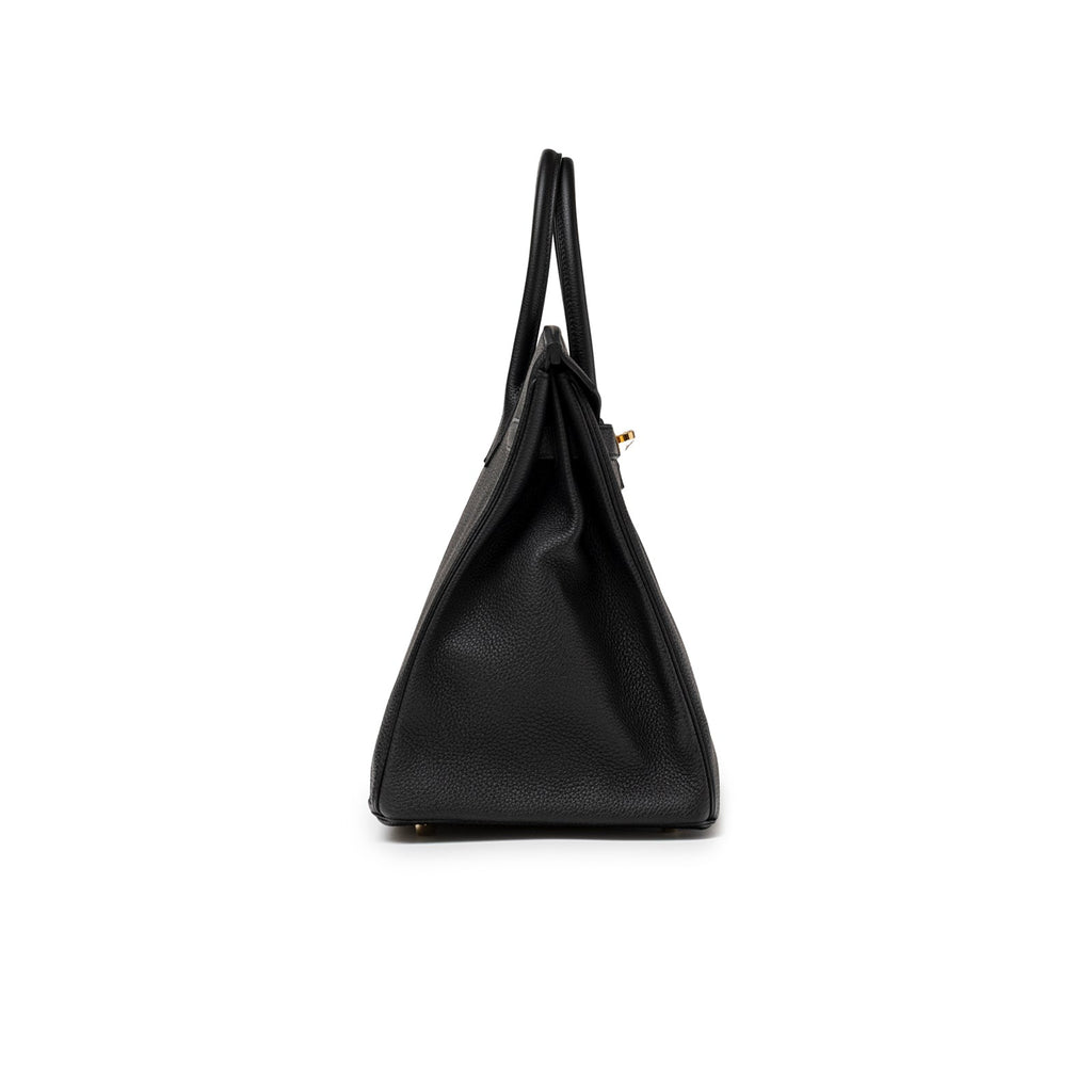 Hermès Birkin 35 Black Togo Gold Hardware